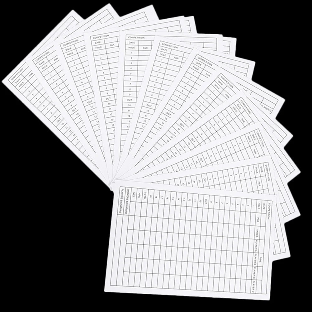Карточки для гольфа с принтом - Фотография_3