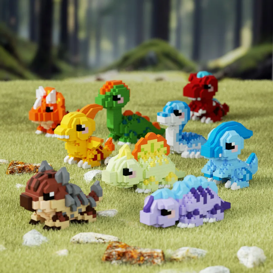 Взрослый dinasour mini brock - Фотография_2