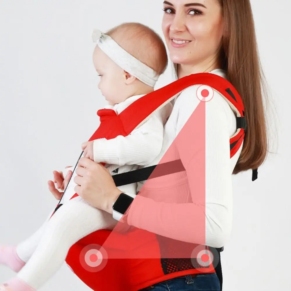 Хлопковая сетчатая слинг-переноска для новорожденных - Фотография_2