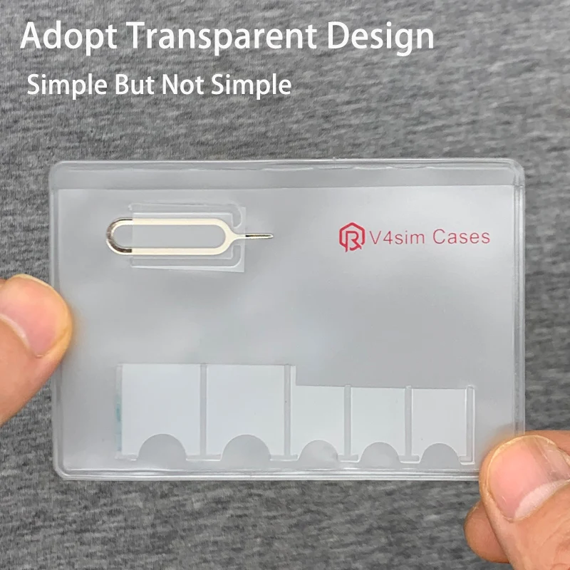 Портативная сумка для хранения карт памяти sim micro pin nano - Фотография_6
