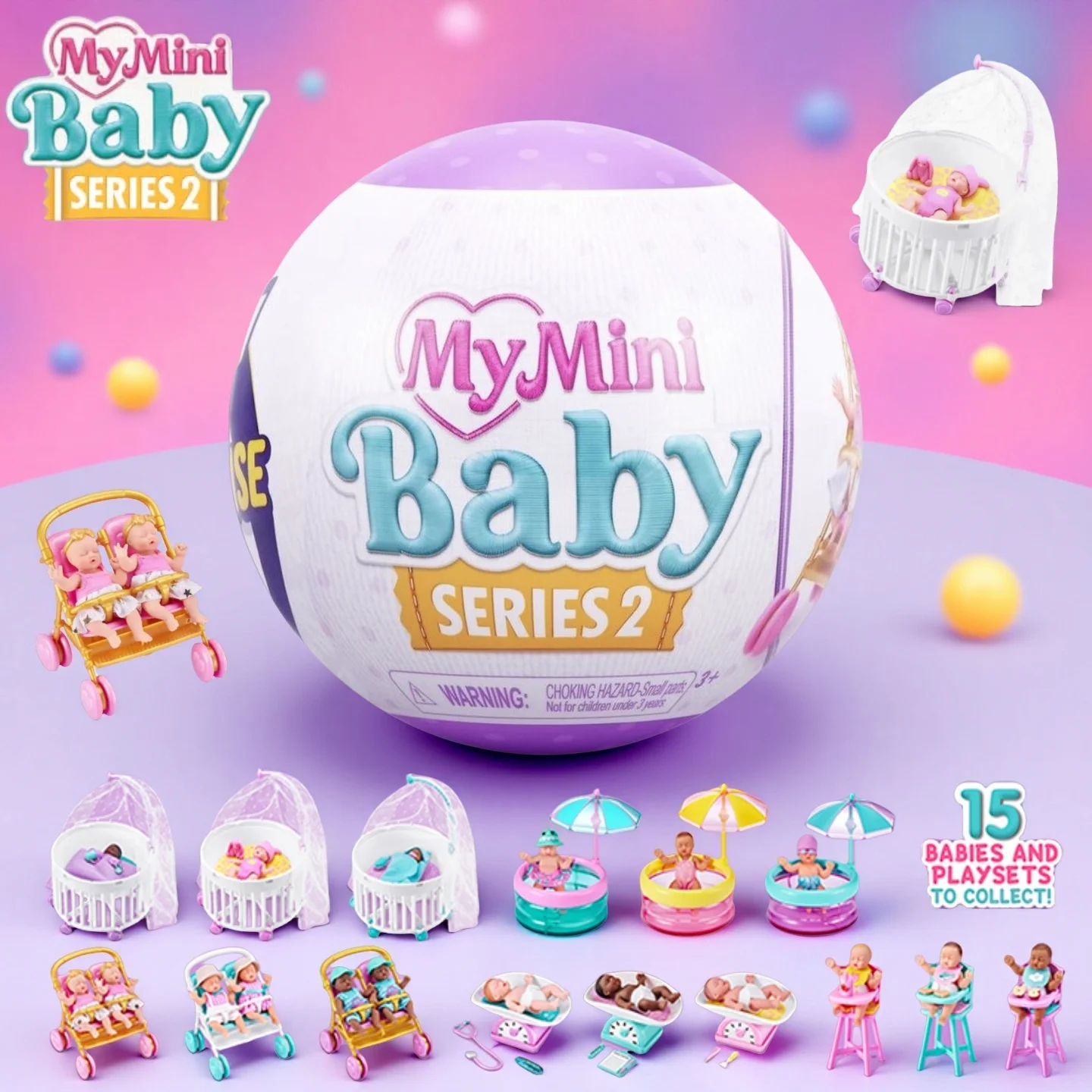 Коллекционная игрушка-заглушка my mini baby series 2
