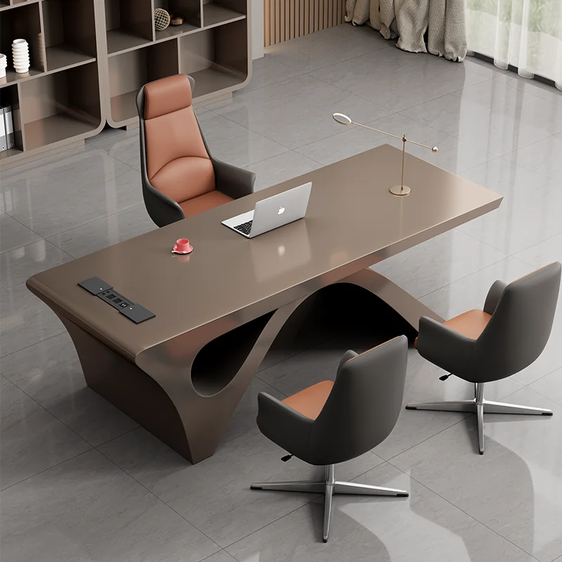 Роскошный современный офисный стол для руководителей - Фотография_2