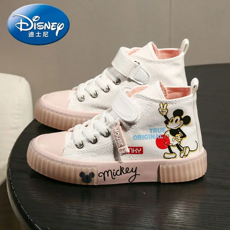 Корейская версия с высоким берцем для девочек с микки маусом - Фотография_5