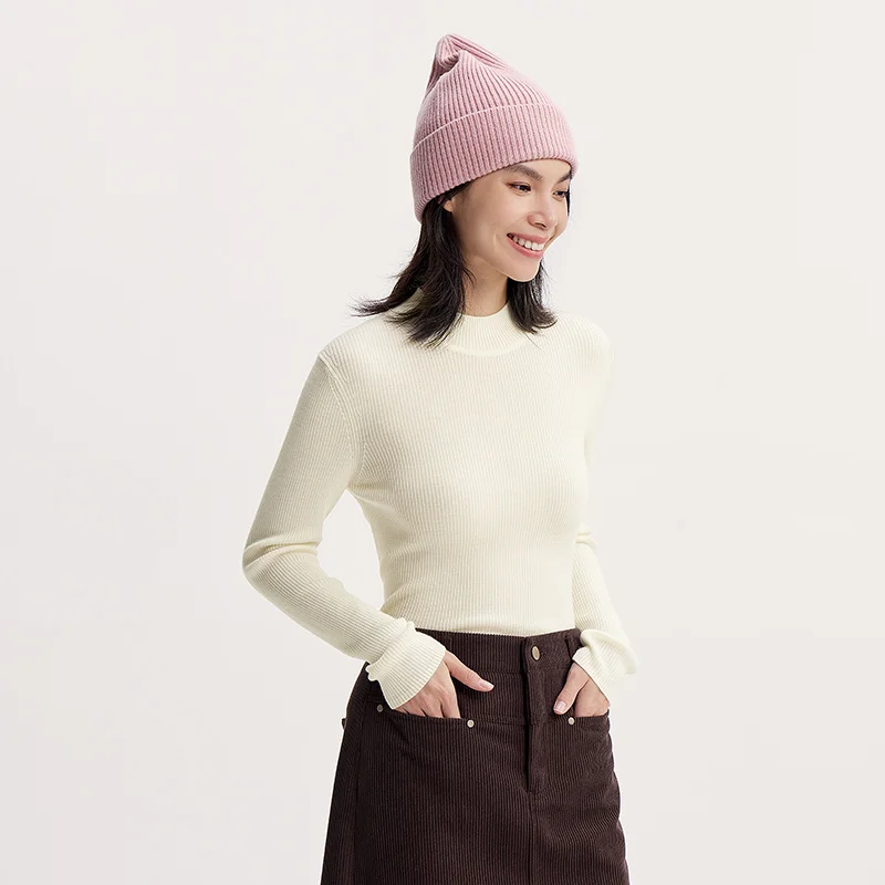 Свитер semir, женский удобный тонкий шерстяной свитер - Фотография_6