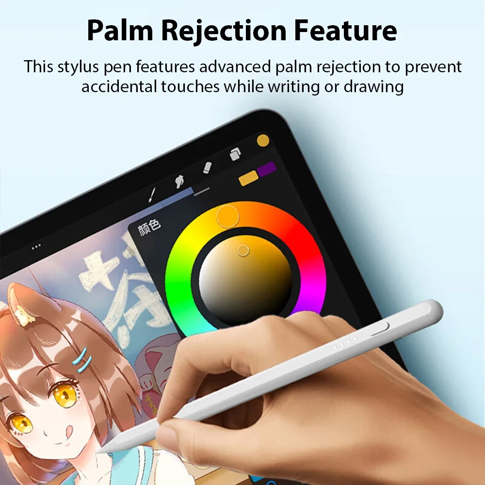 Стилус для apple pencil для ipad a16 air 11 5 4 pro 11th 13 12 - Фотография_5
