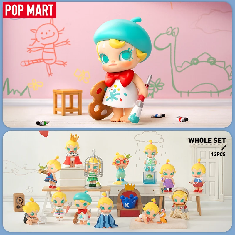 Pop mart baby molly when i was three! серия mystery box от kenny wong