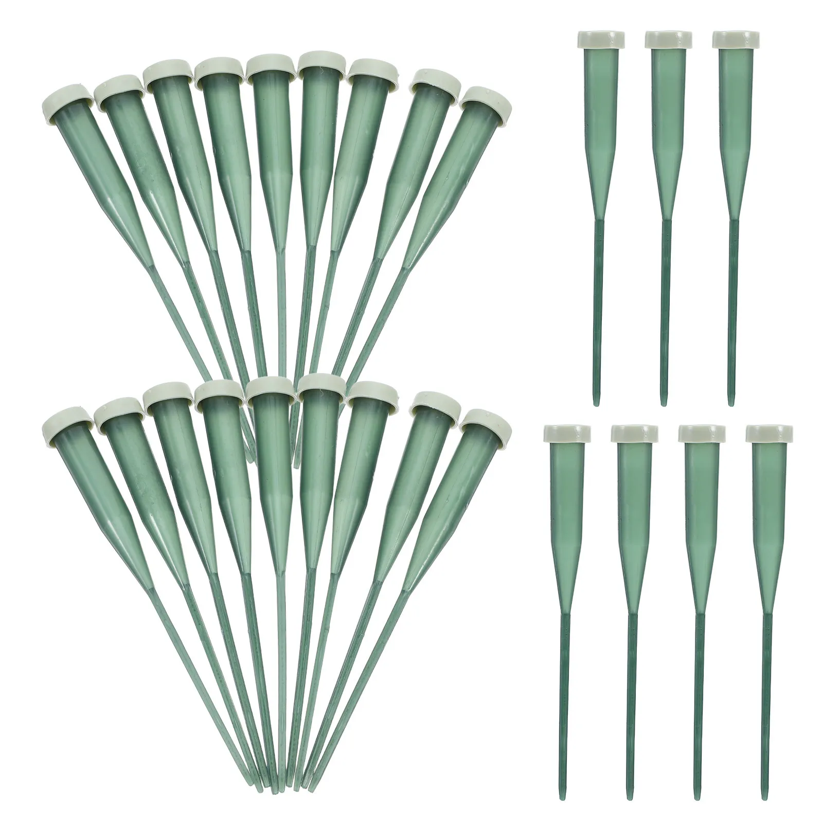 Трубочки для воды с свежими цветами - Фотография_4