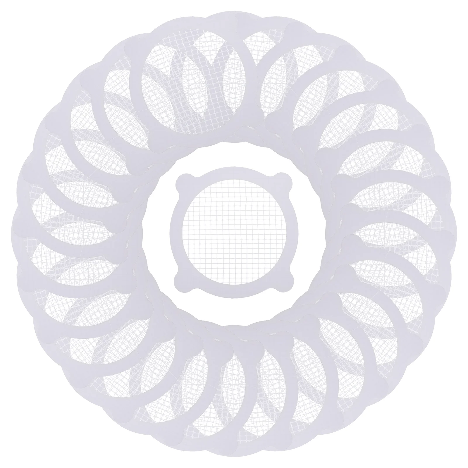 Наклейки для фильтров для волос уникальной формы - Фотография_5