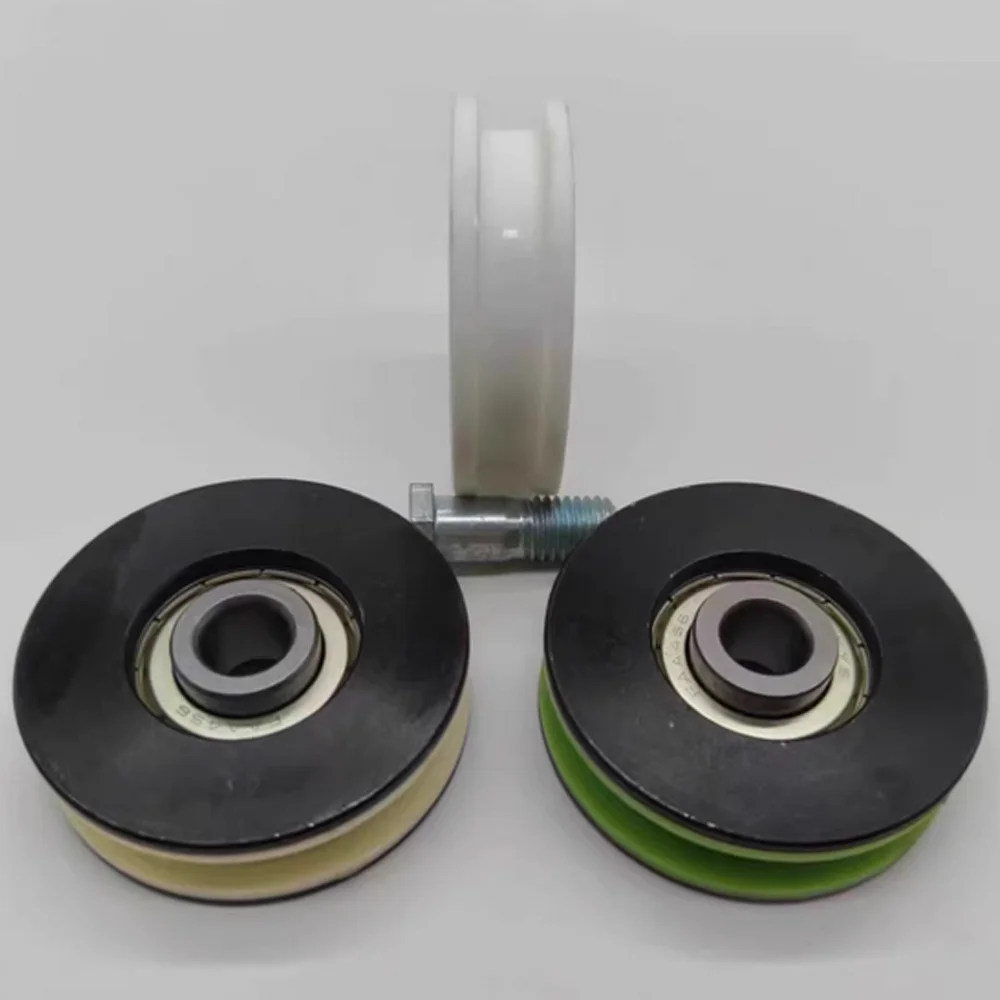 Ролик вешалки двери лифта otis - Фотография_2