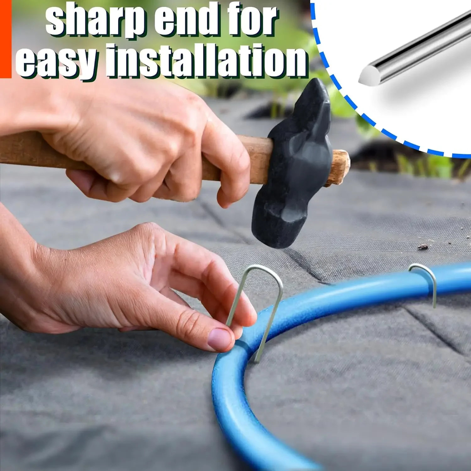 Садовые скобы u-образного типа - Фотография_5