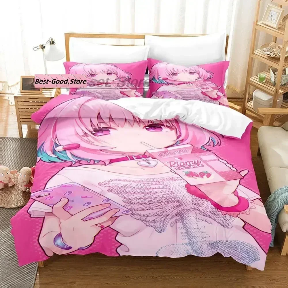 Комплект постельного белья yumemi riamu single twin full queen king size - Фотография_2