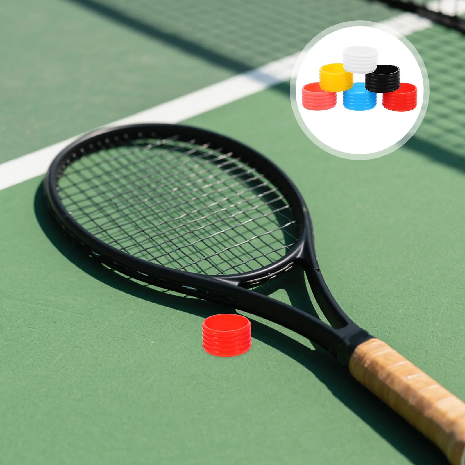 Силиконовый ремешок для усилителя теннисной ракетки-антискользящее