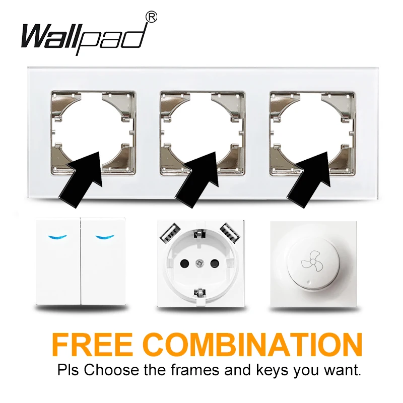 Переключатель diy eu со светодиодной - Фотография_3