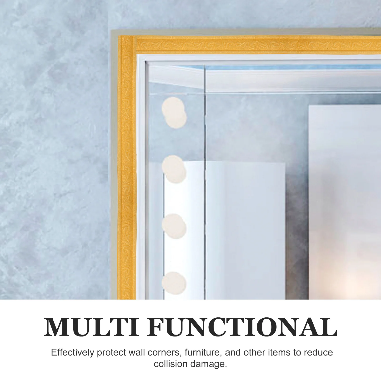 1-рулонная гибкая отделка края стены - Фотография_3