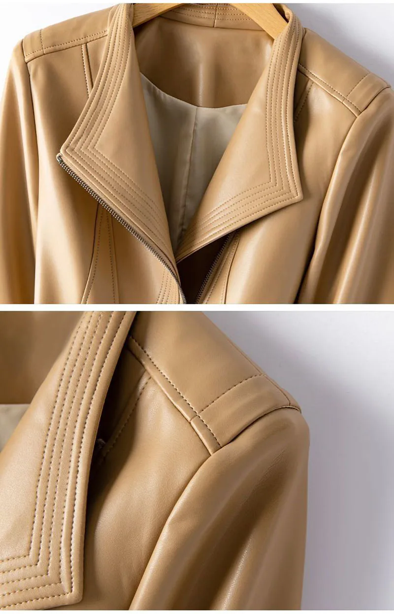 Модная кожаная куртка - Фотография_6