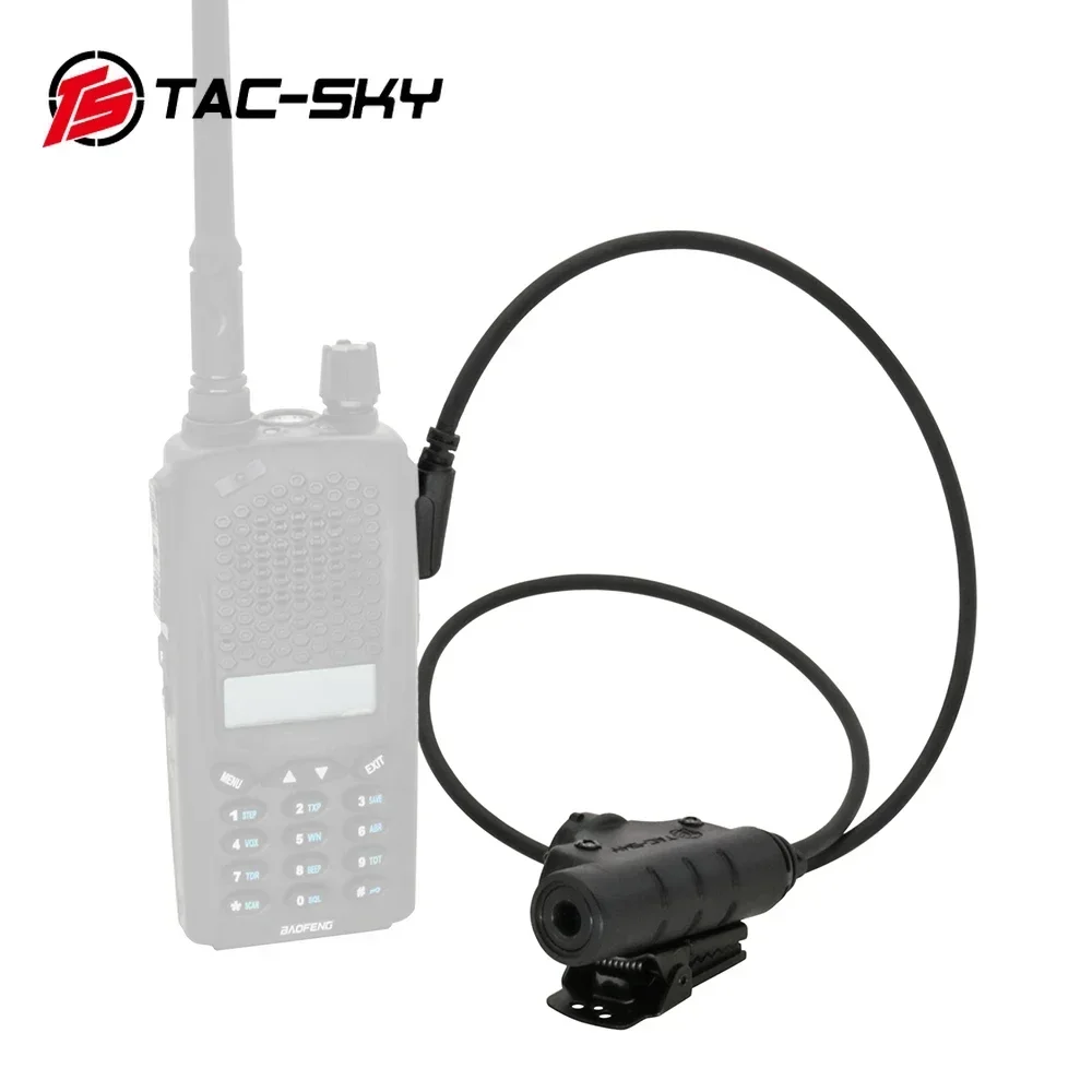 Tac-sky 2-контактный адаптер kenwood u94 ptt - Фотография_6