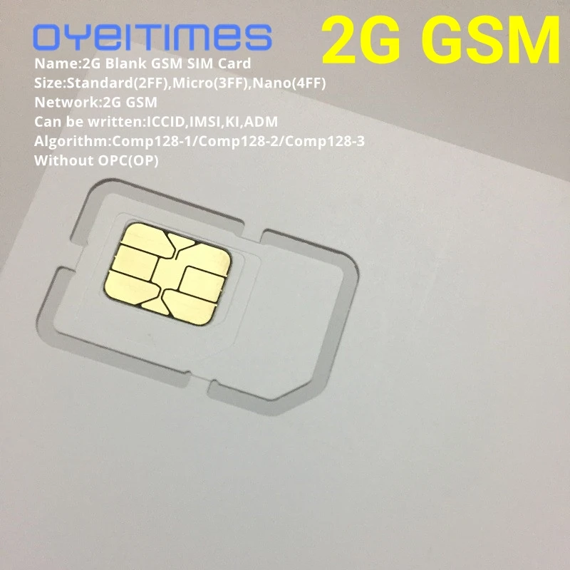 Oyeitimes 2g gsm sim-карта пустая