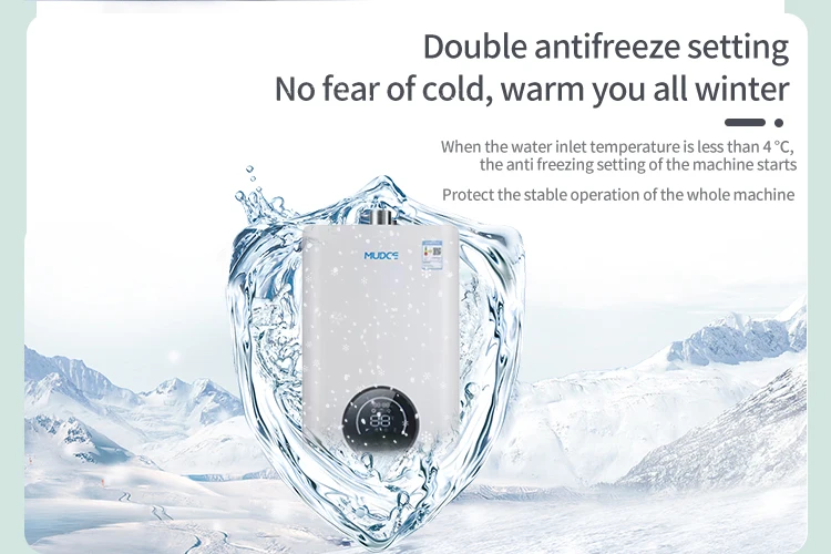 Усовершенствованный светло-серый проточный водонагреватель 10–16 л - Фотография_5