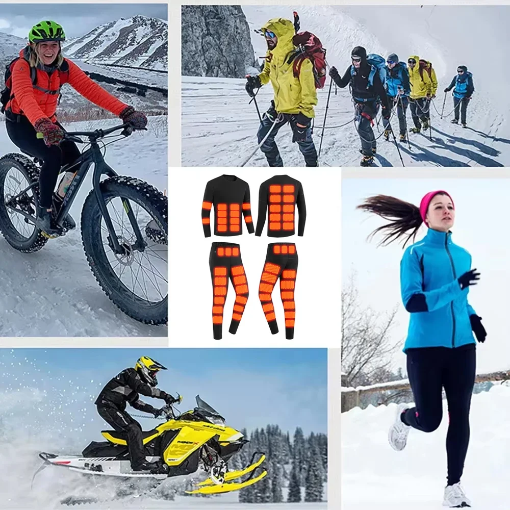 52-зонное нижнее белье с подогревом для катания на лыжах - Фотография_6