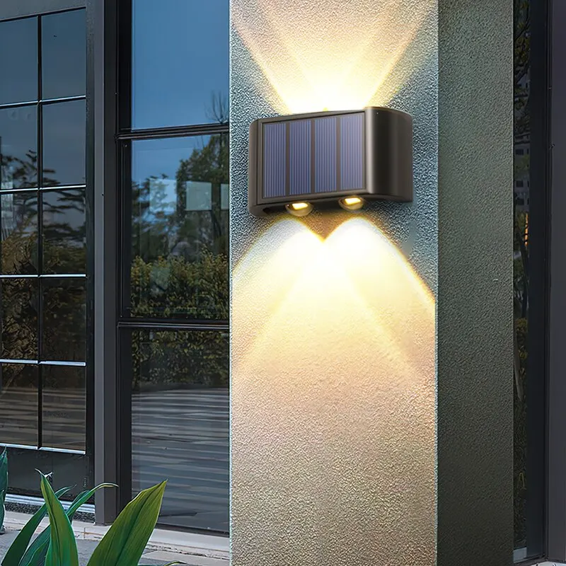 Уличные солнечные фонари 4led 6led - Фотография_5