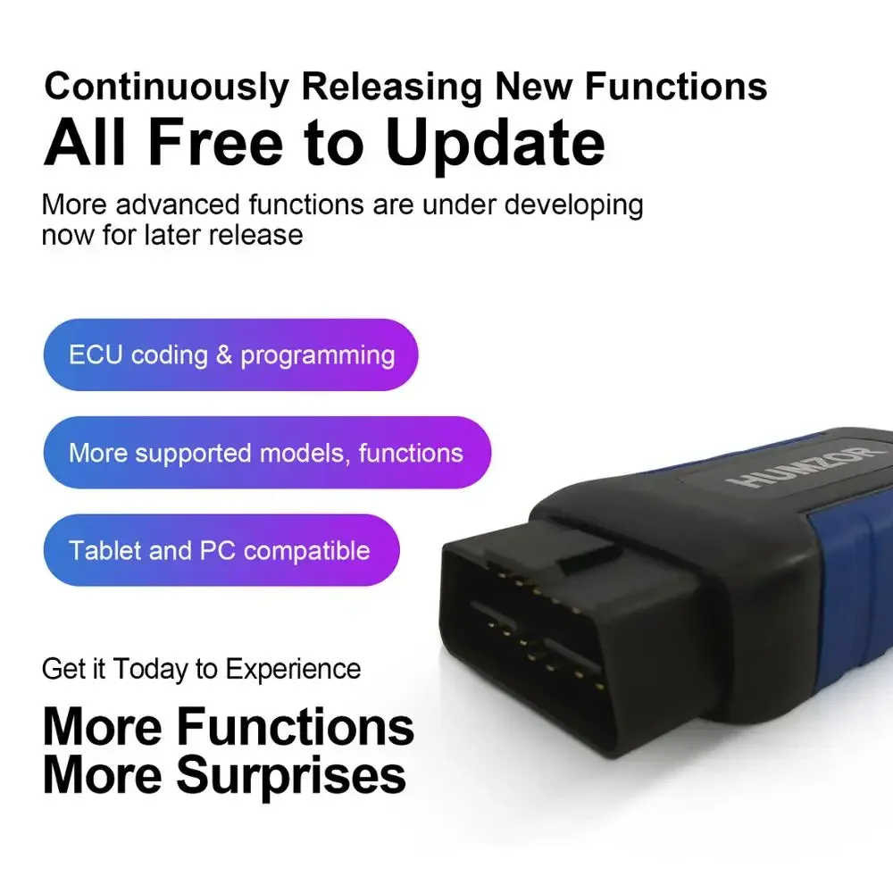 Humzor nd306 bluetooth obd2 сканер - Фотография_5