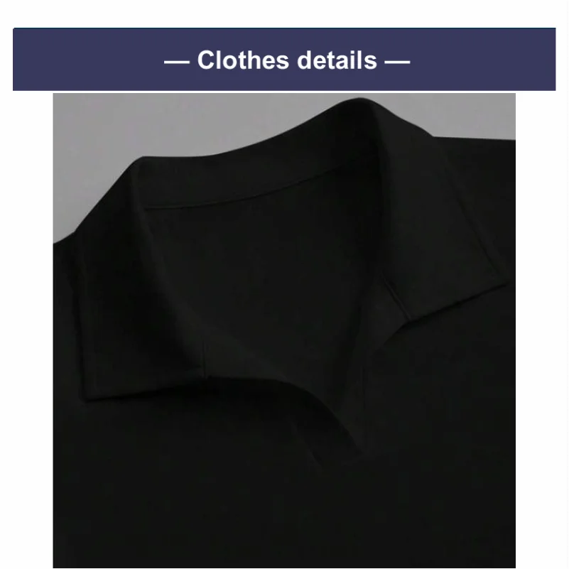 Женская однотонная рубашка-поло - Фотография_5