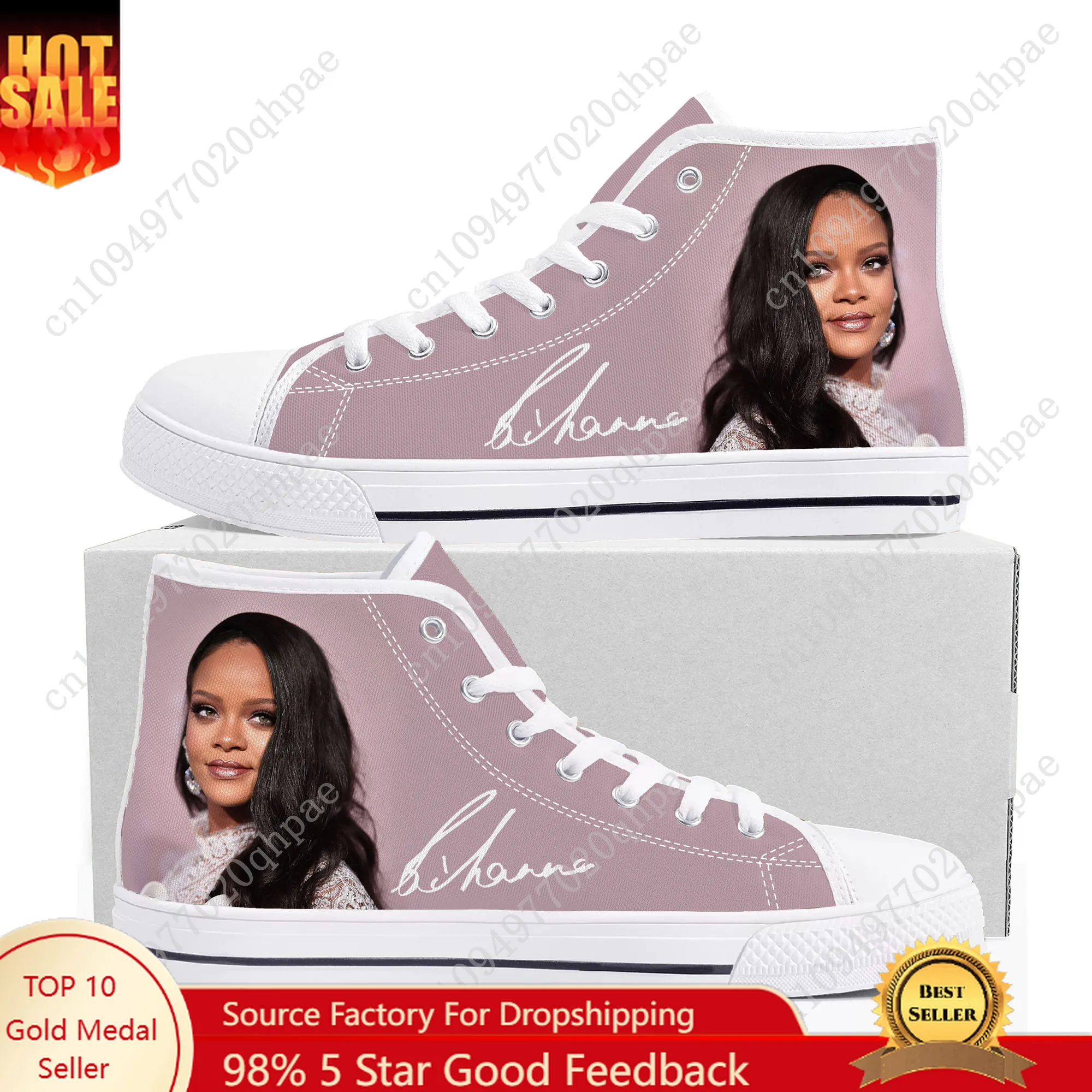 Высокие кроссовки r-rihanna