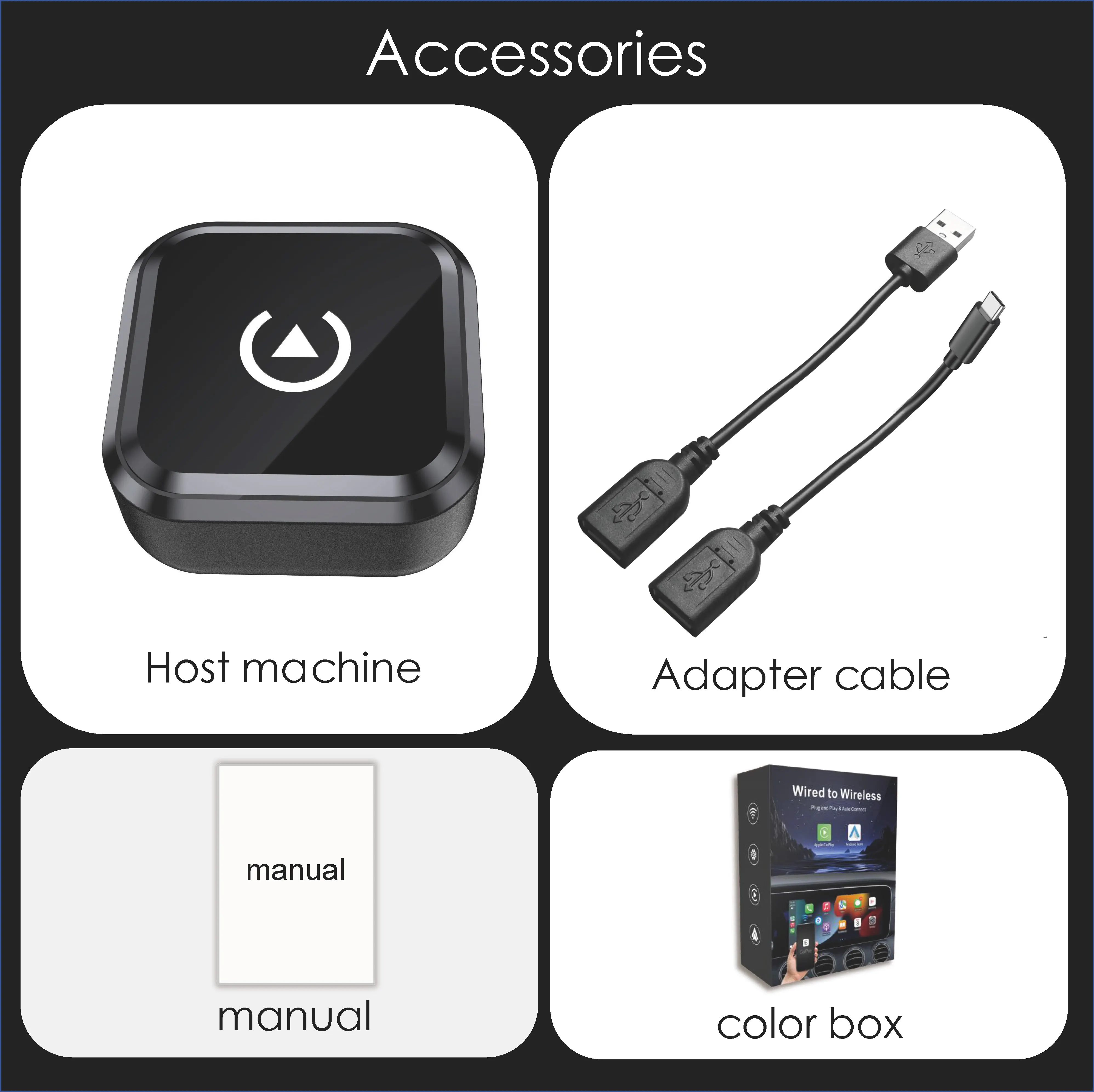 Carplay ai box беспроводная android - Фотография_6