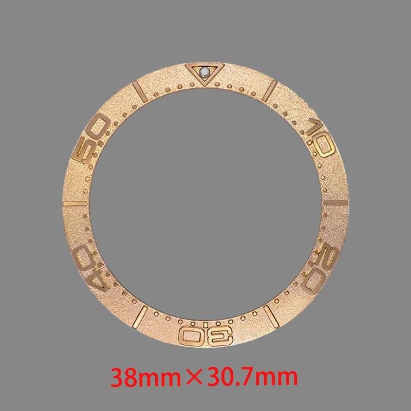 Изогнутое металлическое кольцо-вставка безеля 38 × 30 - Фотография_4