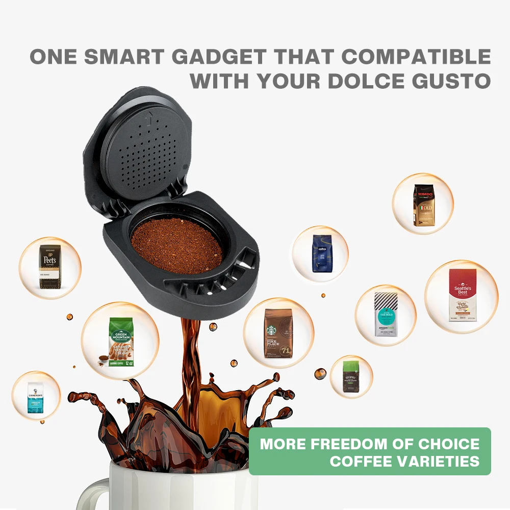 Многоразовый адаптер для кофе для dolce gusto маленький xs/genio s - Фотография_4