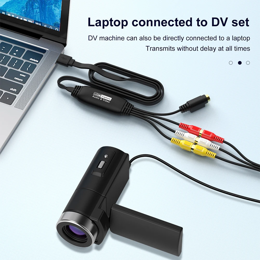 Usb-карта видеозахвата vhs tv dvd - Фотография_3