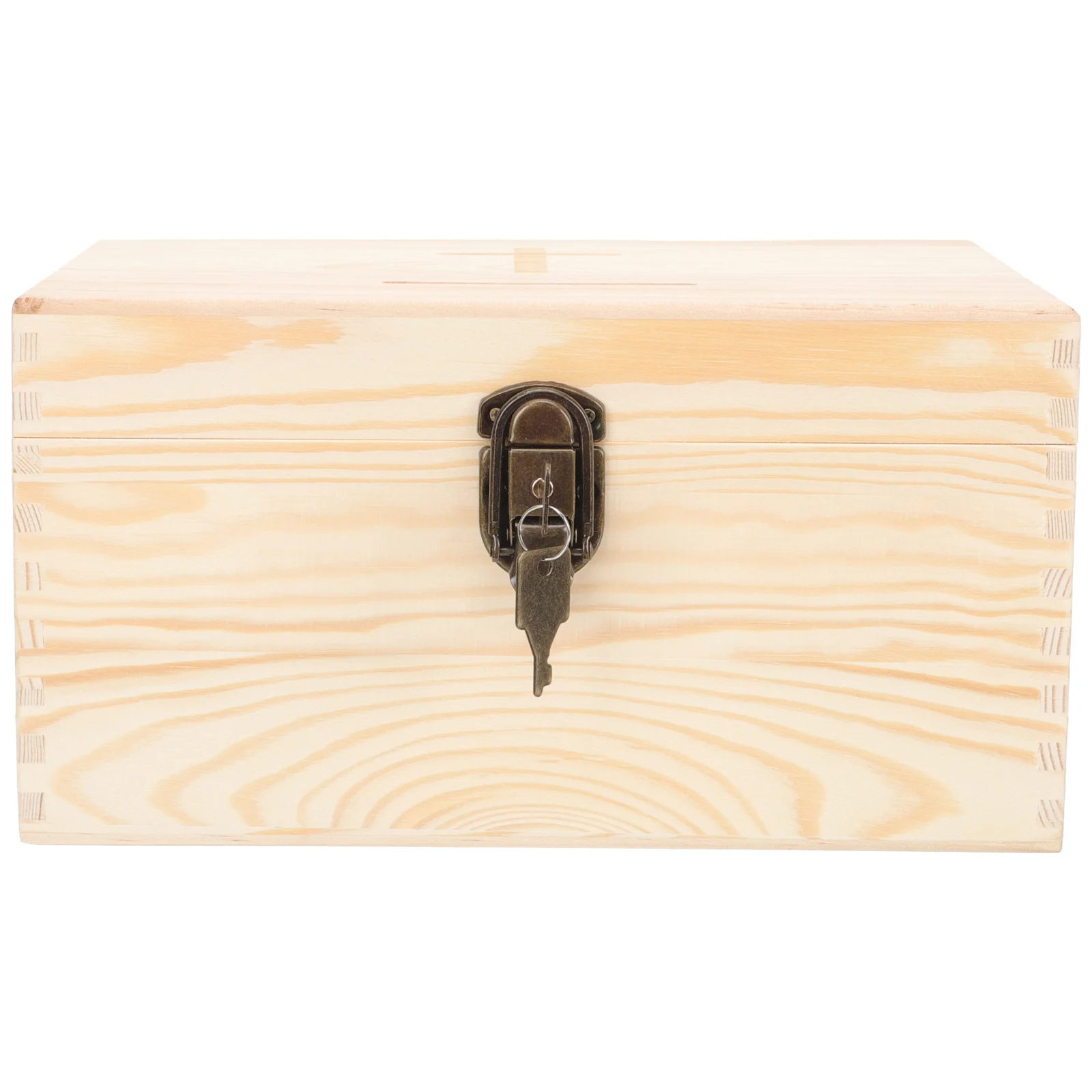 Запираемая деревянная коробка для пожертвований - Фотография_4