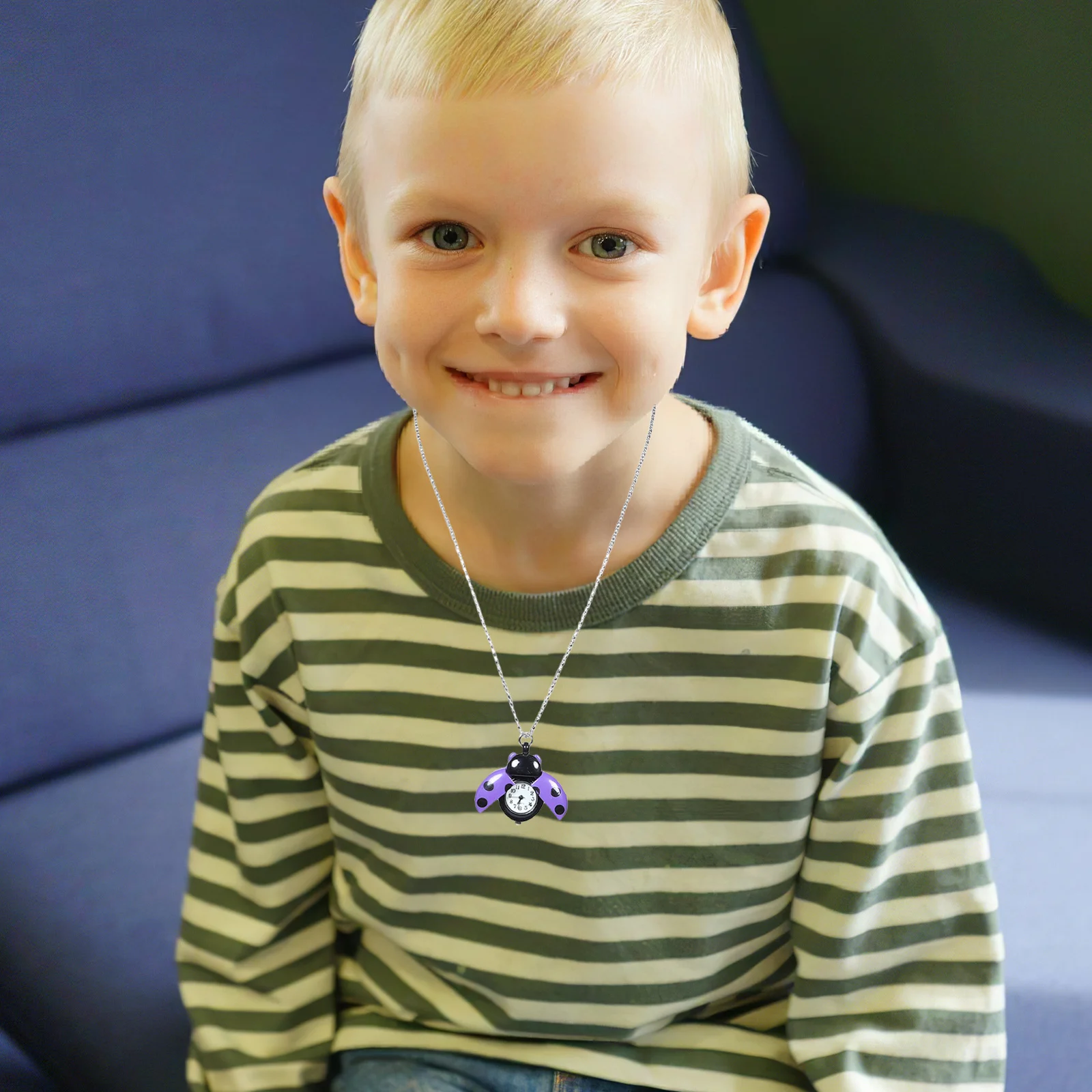 Милые карманные часы с божьей коровкой - Фотография_6