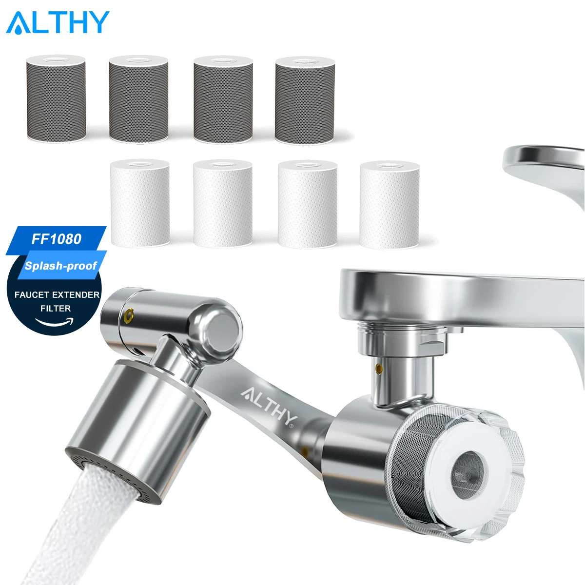 Фильтр для воды с удлинителем крана althy