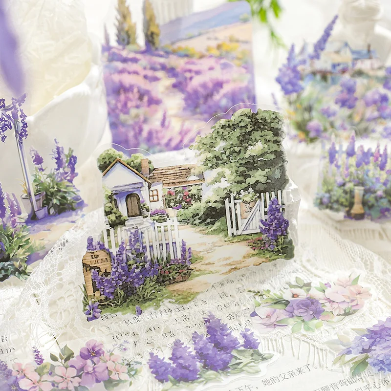 Бумага, тематические наклейки four seasons forest garden - Фотография_2