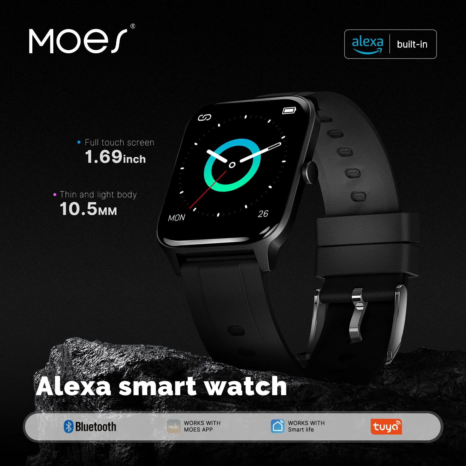 Умные часы moes alexa