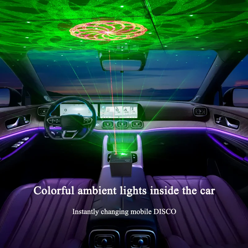 Мини-светодиодный сценический светильник для автомобиля - Фотография_3