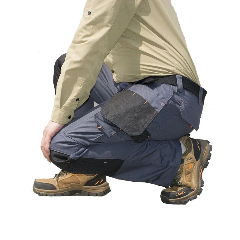 Мужские брюки-карго с несколькими карманами - Фотография_6