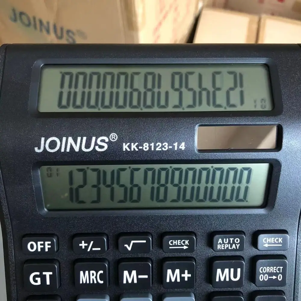 Многофункциональный солнечный калькулятор с двойным экраном - Фотография_4