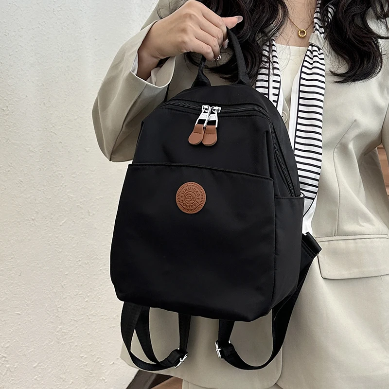 Новый водонепроницаемый нейлоновый тканевый женский рюкзак