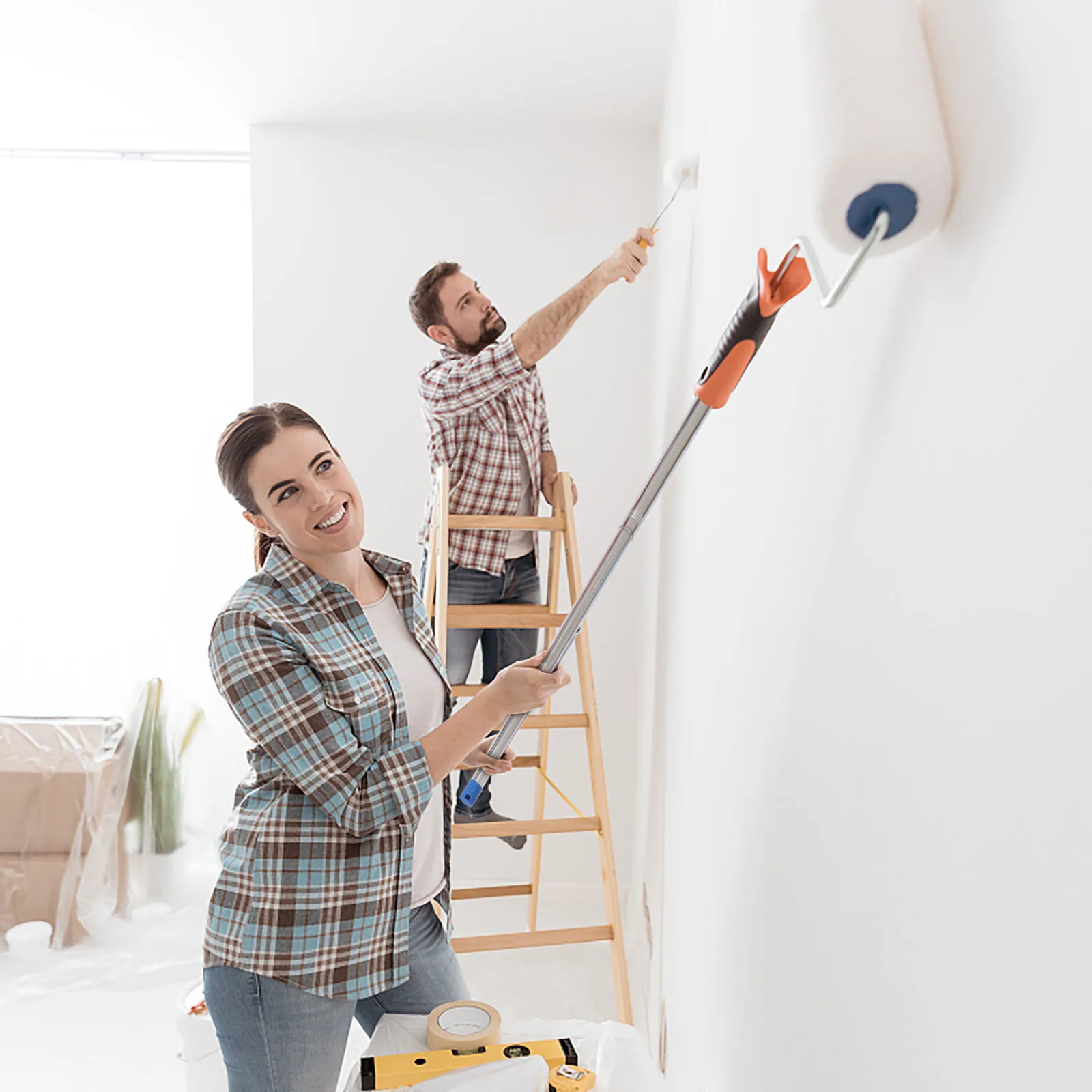 1 м малярный валик из алюминиевого сплава - Фотография_4