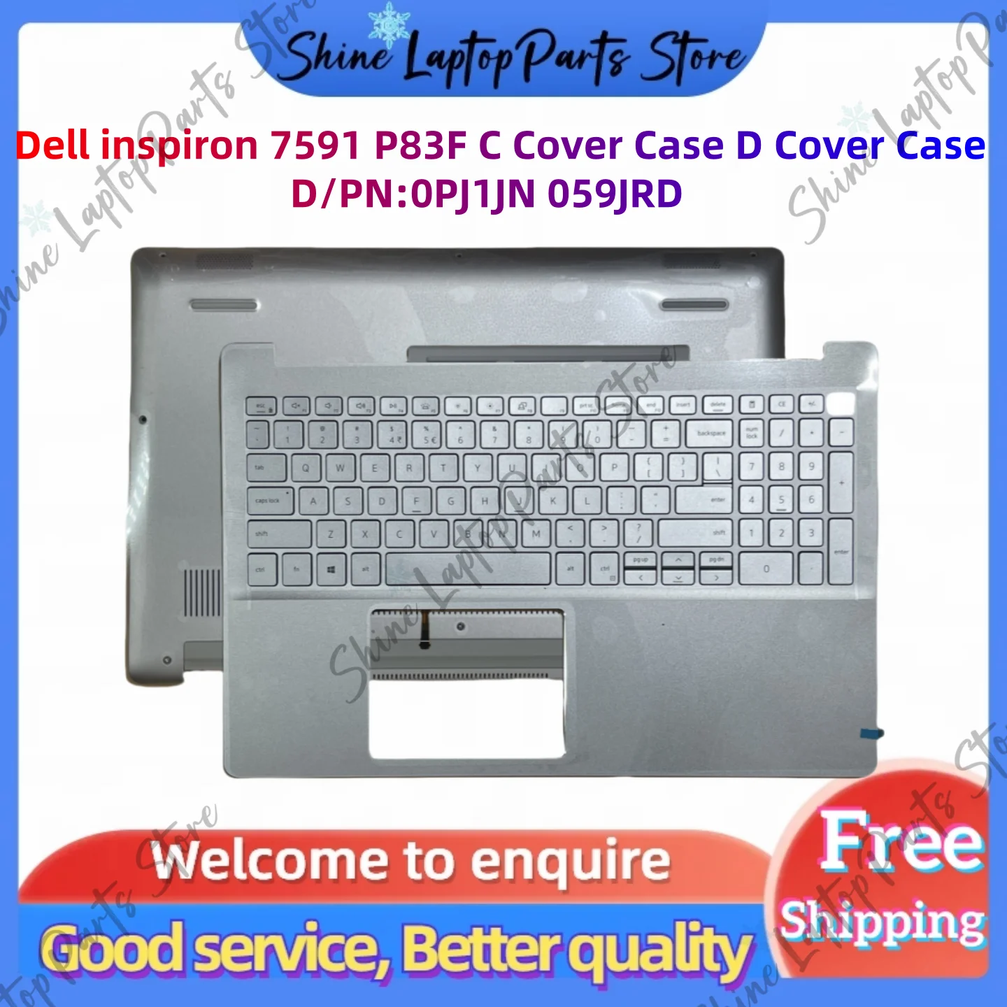 Для dell inspiron 7591 p83f c