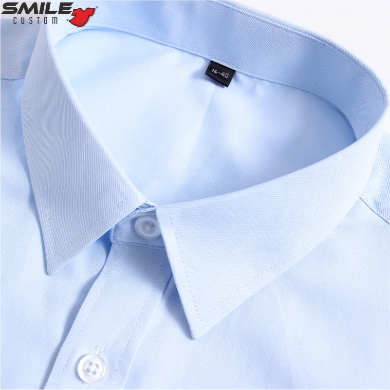 Летняя модная мужская профессиональная рубашка с коротким рукавом - Фотография_5