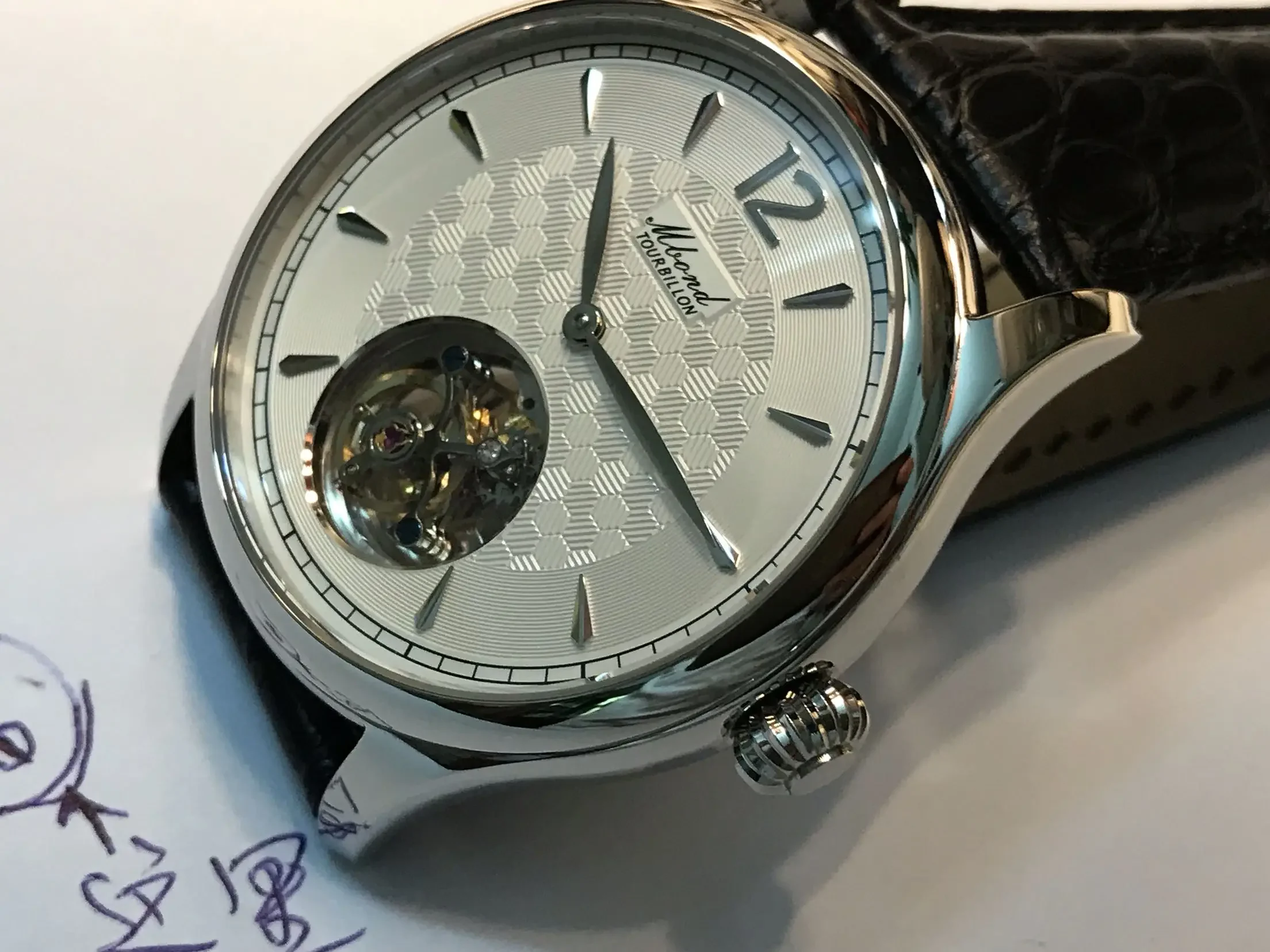 Часы с турбийоном чайла! механизм