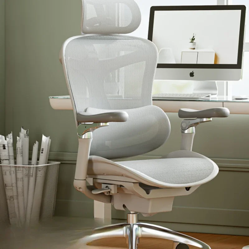 Игровое кресло, непринужденное офисное кресло с подставкой для ног - Фотография_3