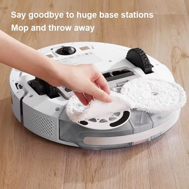 Умный робот-пылесос с резервуаром - Фотография_5