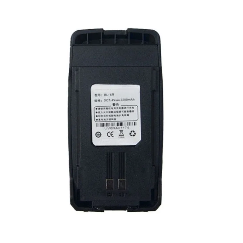Аккумулятор bl-6r для двусторонней радиосвязи baofeng uv-6r ham - Фотография_2