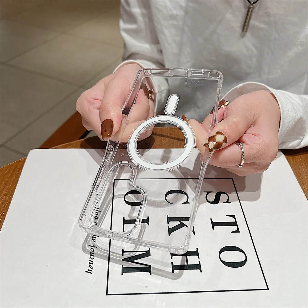 Прозрачный акриловый чехол magsafe - Фотография_3