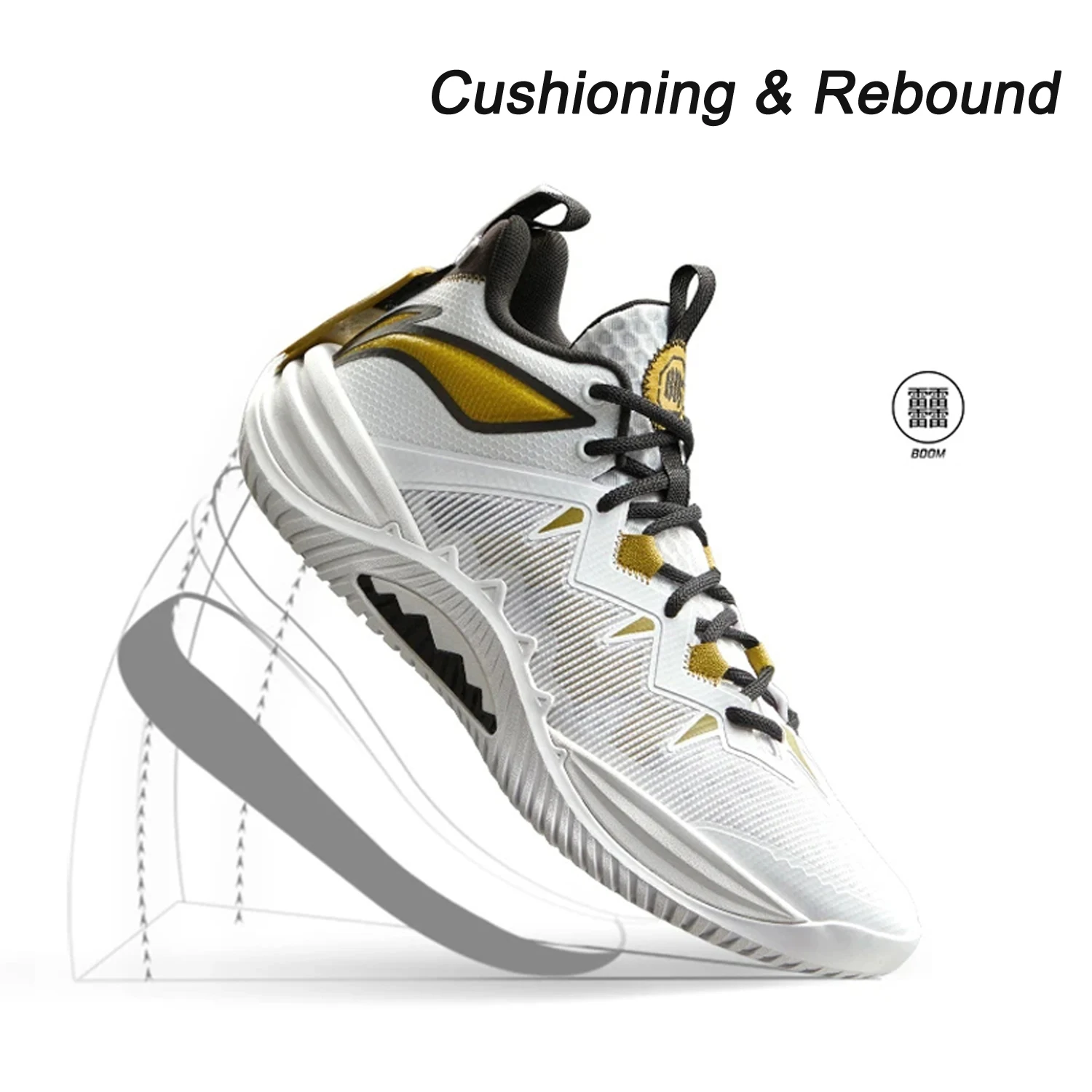 Мужские баскетбольные кроссовки li-ning badfive storm 2025 года - Фотография_2