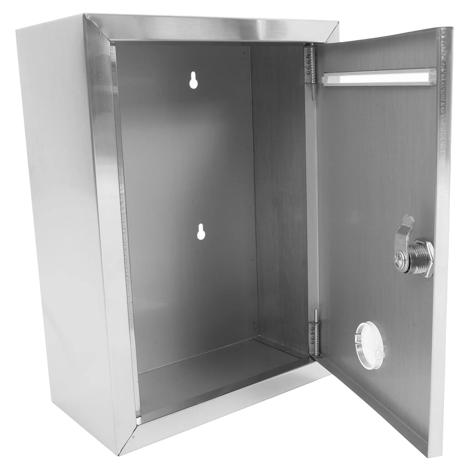 Настенный запираемый ящик из нержавеющей стали